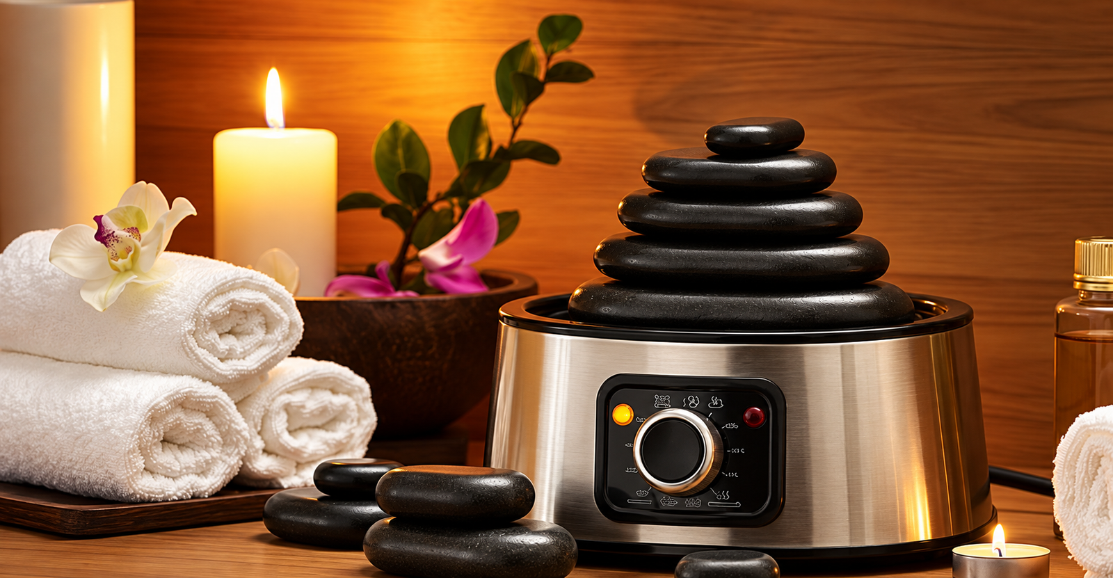 Pierres de massage professionnelles