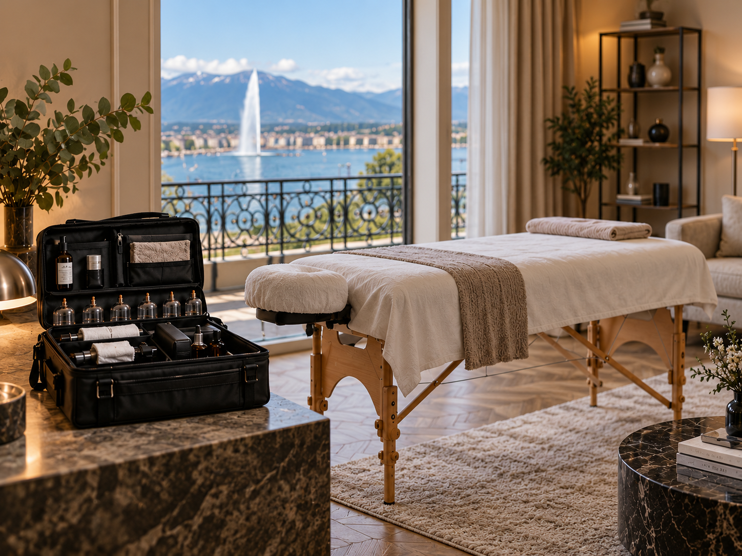 Service mobile massage domicile