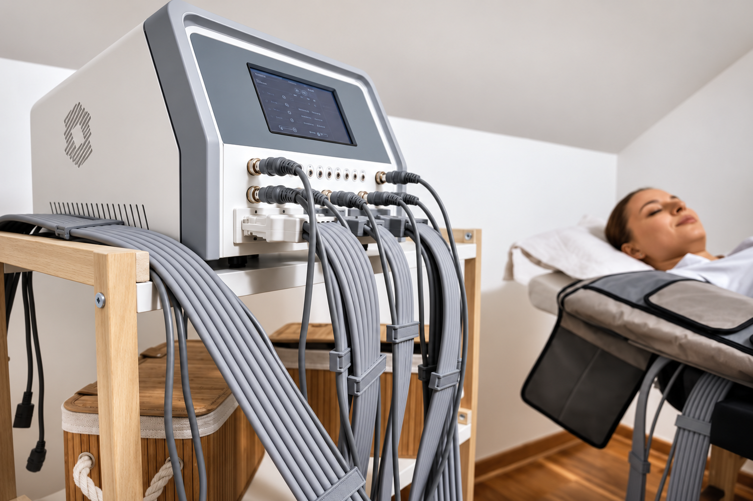 EMS stimulation musculaire jambes